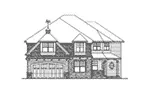 Southern House Plan Front Elevation - Esther Modern Country Home 071D-0160 - Search House Plans and More