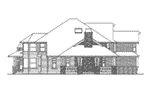 Modern House Plan Left Elevation - Thistledale Farmhouse 071D-0163 - Shop House Plans and More