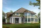 Contemporary House Plan Color Image of House - Cannaday Country Victorian Home 071D-0164 - Search House Plans and More