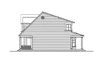 Modern House Plan Right Elevation - Poseidon Lake Home 071D-0165 - Shop House Plans and More