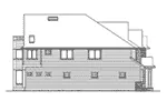 Southern House Plan Left Elevation - Esteban Luxury Craftsman Home 071D-0169 - Search House Plans and More