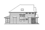 Modern House Plan Left Elevation - Summer Ridge Traditional Home 071D-0170 - Shop House Plans and More
