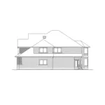 Country House Plan Right Elevation - Robley Craftsman Home 071D-0171 - Shop House Plans and More