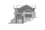Arts & Crafts House Plan Right Elevation - Messina Craftsman Home 071D-0173 - Shop House Plans and More