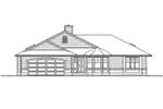 Ranch House Plan Front Elevation - Broadridge Country Ranch Home 071D-0217 - Search House Plans and More