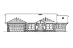 Arts & Crafts House Plan Front Elevation - Sedgemore Ranch Home 071D-0218 - Shop House Plans and More