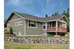 Craftsman House Plan Rear Photo 01 - Sedgemore Ranch Home 071D-0218 - Shop House Plans and More