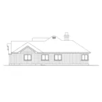 Ranch House Plan Right Elevation - Whispering Pine Traditional 071D-0219 - Shop House Plans and More