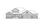 Traditional House Plan Front Elevation - Jade Forest Country Ranch Home 071D-0220 - Search House Plans and More