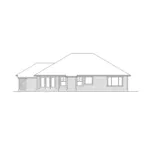 Traditional House Plan Rear Elevation - Jade Forest Country Ranch Home 071D-0220 - Search House Plans and More