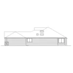 Traditional House Plan Right Elevation - Jade Forest Country Ranch Home 071D-0220 - Search House Plans and More