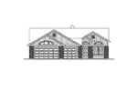 Ranch House Plan Front Elevation - Painesville Ranch Home 071D-0221 - Shop House Plans and More