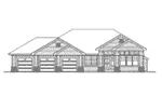 Ranch House Plan Front Elevation - Cameo Great Ranch Home 071D-0222 - Search House Plans and More