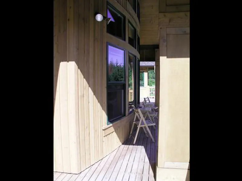 Craftsman House Plan Deck Photo 03 - Malton Ridge Luxury Home 071D-0223 - Shop House Plans and More