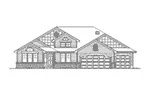 Traditional House Plan Front Elevation - Gladiola Hill Craftsman Home 071D-0226 - Search House Plans and More