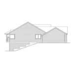 Ranch House Plan Left Elevation - Weyburn Craftsman Home 071D-0227 - Shop House Plans and More