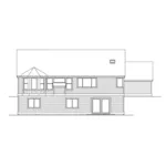 Ranch House Plan Rear Elevation - Weyburn Craftsman Home 071D-0227 - Shop House Plans and More