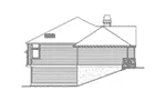 Arts & Crafts House Plan Left Elevation - Armadale Rustic Home 071D-0228 - Search House Plans and More