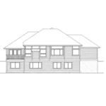 Craftsman House Plan Rear Elevation - Armadale Rustic Home 071D-0228 - Search House Plans and More