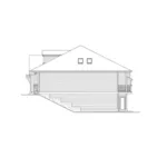 Arts & Crafts House Plan Right Elevation - Twingate Craftsman Home 071D-0229 - Shop House Plans and More