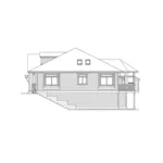 Country House Plan Right Elevation - Fischer Craftsman Style Home 071D-0234 - Search House Plans and More