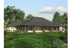 Luxury House Plan Color Image of House - Floral Way Craftsman Home 071D-0237 - Search House Plans and More