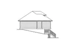 Shingle House Plan Left Elevation - Gardenville Craftsman Home 071D-0242 - Search House Plans and More