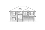 Traditional House Plan Front Elevation - Kendrick Traditional Style Home 071D-0243 - Search House Plans and More