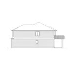 Traditional House Plan Right Elevation - Kendrick Traditional Style Home 071D-0243 - Search House Plans and More