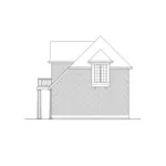 Shingle House Plan Right Elevation - Lida Apartment Garage 071D-0246 - Shop House Plans and More