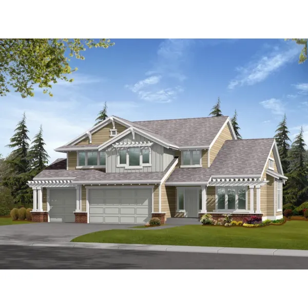 Bungalow Style Craftsman Plan