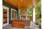 Country House Plan Patio Photo - Fiddlecreek Ridge Craftsman 071D-0250 - Search House Plans and More
