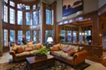 Traditional House Plan Living Room Photo 01 - Horton Manor Luxury Home 071S-0001 - Search House Plans and More