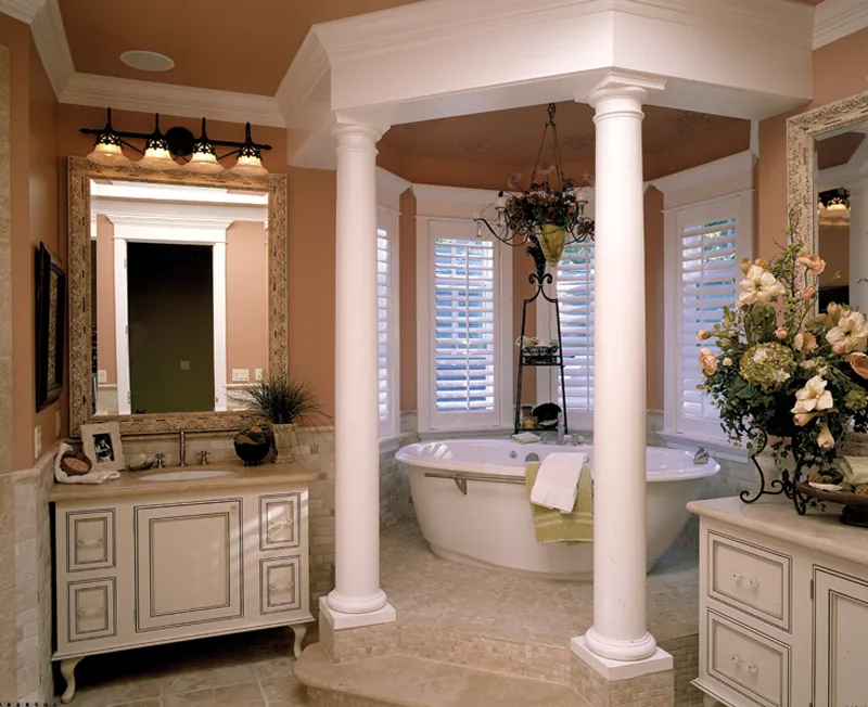 Luxury House Plan Master Bathroom Photo 01 - Geyer Victorian Home 071S-0007 - Search House Plans and More