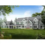 Colonial House Plan Color Image of House - Ossenfort Traditional Home 071S-0008 - Shop House Plans and More