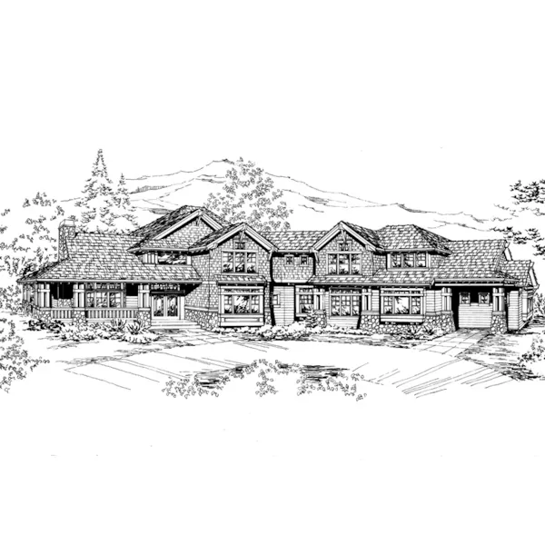 Massive Craftsman Style Luxury House Design