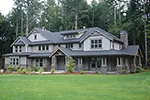 Sprawling Craftsman Detailed Two-Story House Design
