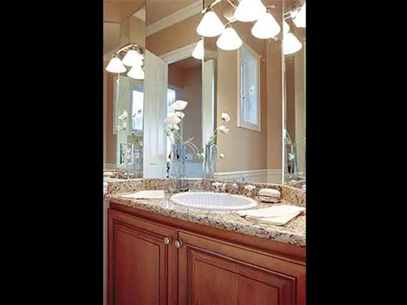 Luxury House Plan Bathroom Photo 02 - Magnolia Place Modern Home 071S-0021 - Shop House Plans and More