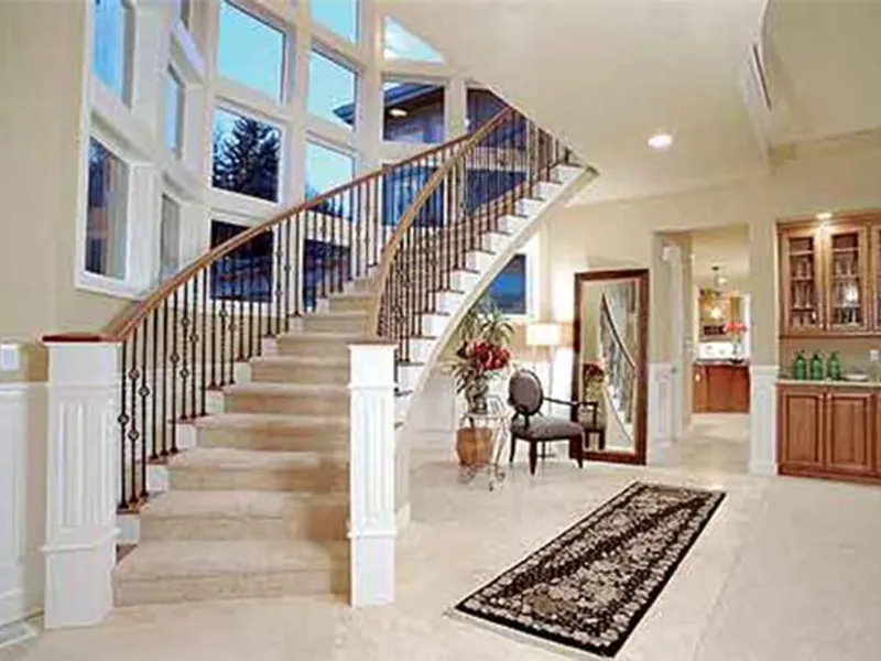 Luxury House Plan Foyer Photo - Magnolia Place Modern Home 071S-0021 - Shop House Plans and More