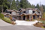 Luxury House Plan Front Photo 02 - Alva Luxury Craftsman Home 071S-0024 - Search House Plans and More