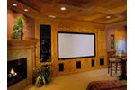 Farmhouse Plan Theater Room Photo 01 - Southern Country House - Shop House Plans and More