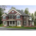 Home With Incredible Curb Appeal, Stone And Shingle Siding 