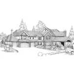 Great Details With This Luxury Craftsman Style Home Design