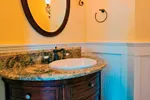 Victorian House Plan Bathroom Photo 01 - Lydelle Luxury Craftsman Home | Luxury Craftsman Home Designs