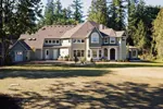 Victorian House Plan Front Photo 03 - Lydelle Luxury Craftsman Home | Luxury Craftsman Home Designs