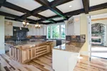 Victorian House Plan Kitchen Photo 04 - Lydelle Luxury Craftsman Home | Luxury Craftsman Home Designs