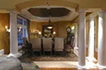 European House Plan Dining Room Photo 02 - Emerald Ridge Luxury Home 071S-0051 - Search House Plans and More