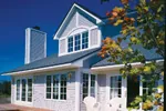 Traditional House Plan Rear Photo 01 - Spring Forest Traditional 072D-0008 - Shop House Plans and More