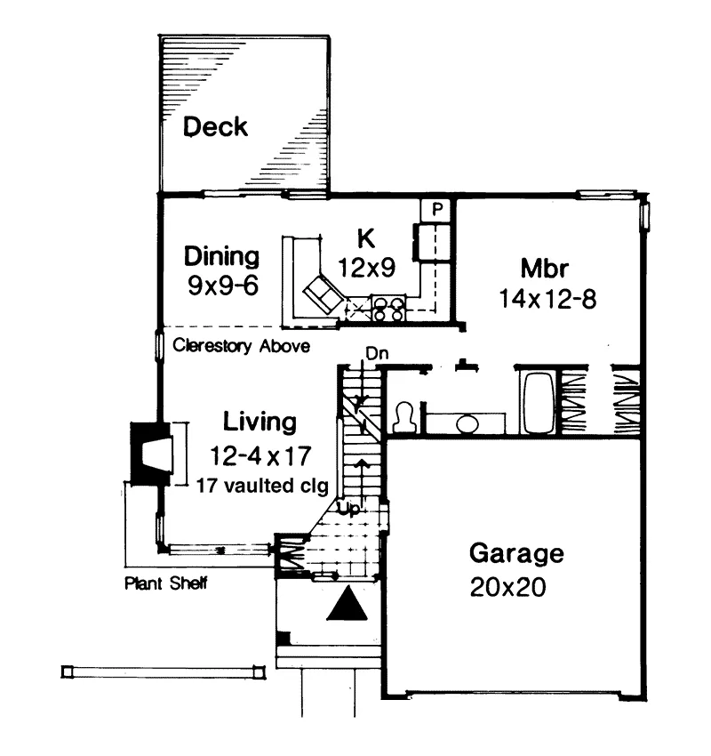 Traditional House Plan First Floor - Laurendell Ranch Home 072D-0012 - Shop House Plans and More