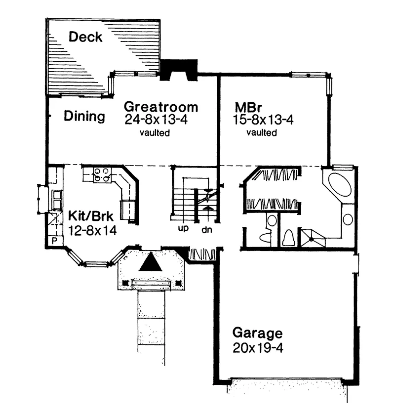 Southern House Plan First Floor - Ferber Traditional Home 072D-0028 - Search House Plans and More